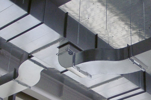 HVAC Ductwork Installation & Sealing - connected air distribution ducts